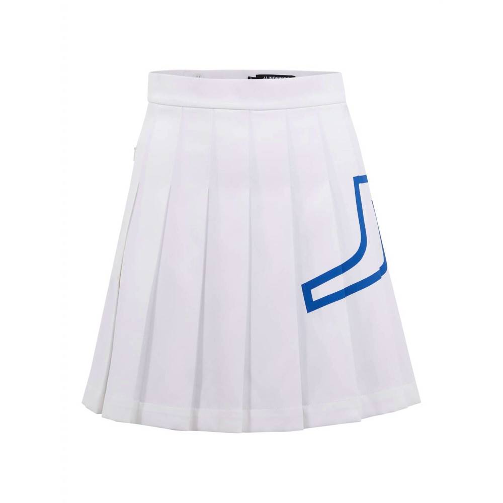 NEW J.LINDEBERG naomi skirt bridge in white